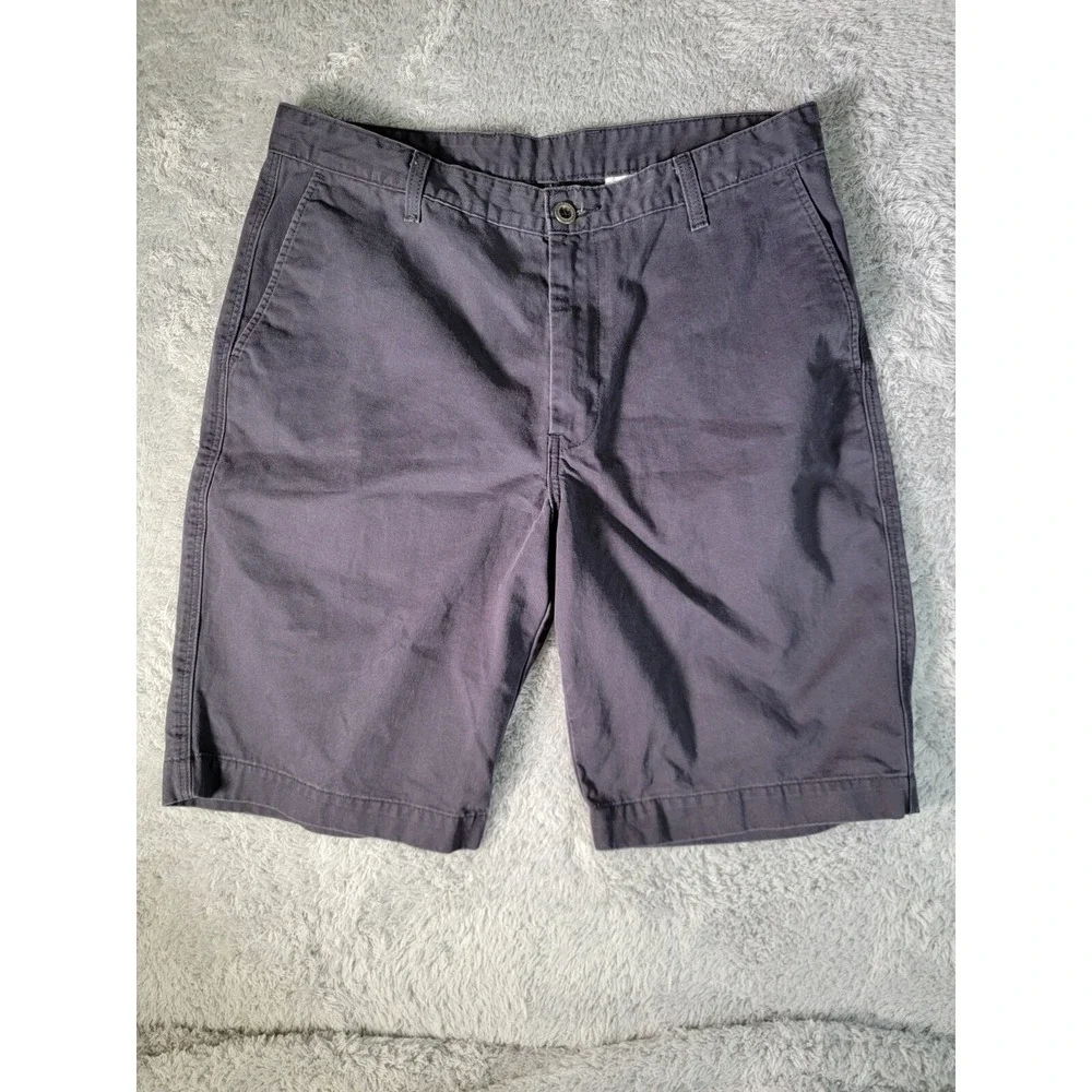 Levi Strauss Mens Blue Chino Shorts Size 34